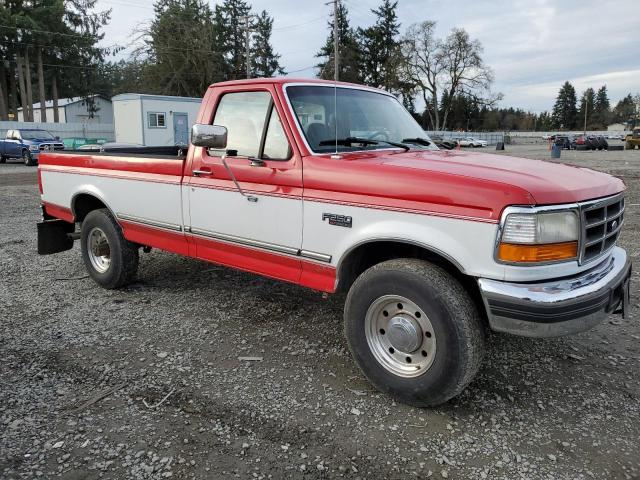 2FTHF25G2TCA50026 - 1996 FORD F250 RED photo 4