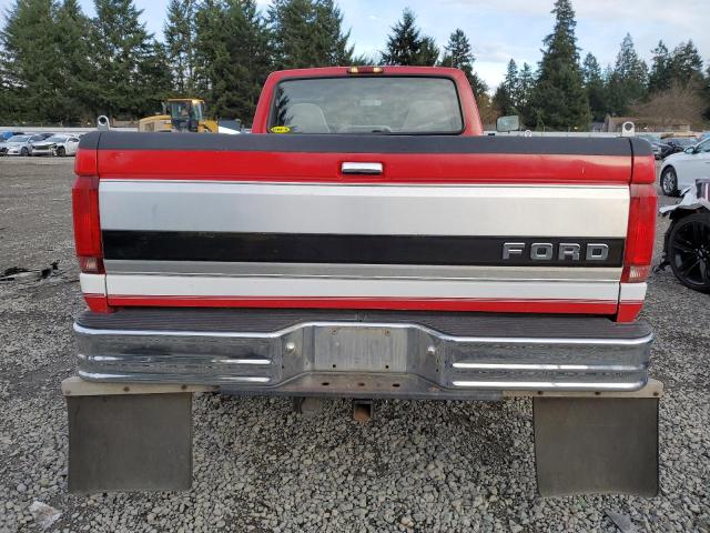 2FTHF25G2TCA50026 - 1996 FORD F250 RED photo 6