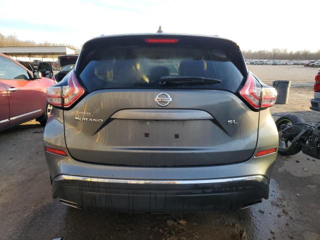 5N1AZ2MG7HN120742 - 2017 NISSAN MURANO S GRAY photo 6