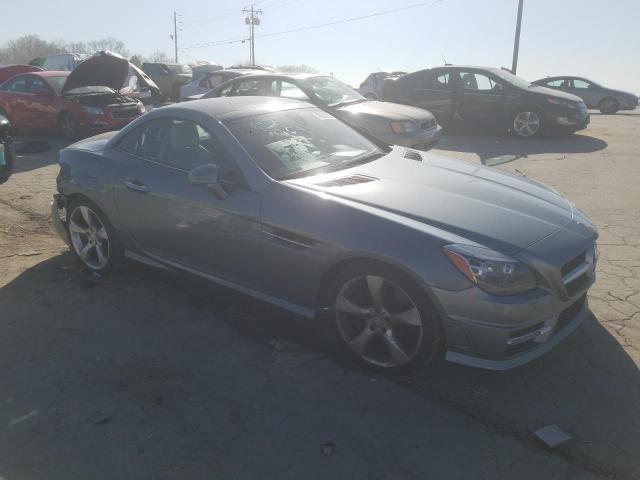 WDDPK4HA1CF036865 - 2012 MERCEDES-BENZ SLK 250 BLUE photo 4