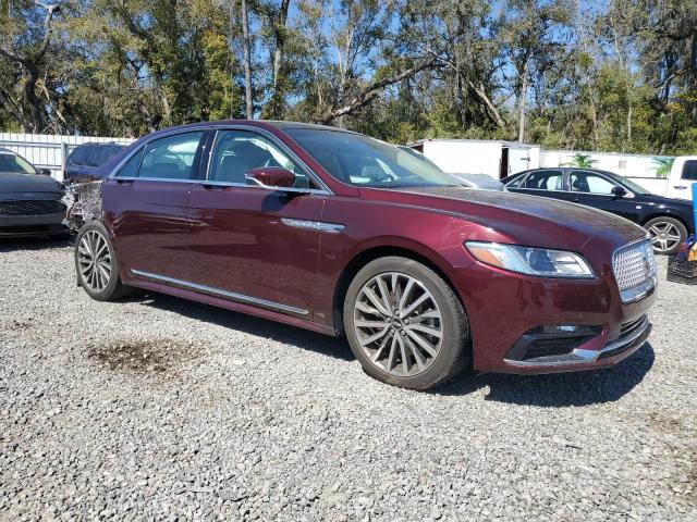 1LN6L9PK0L5606026 - 2020 LINCOLN CONTINENTA MAROON photo 4