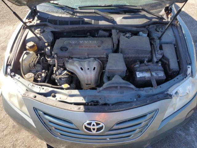 4T1BE46K47U531582 - 2007 TOYOTA CAMRY CE BLUE photo 11