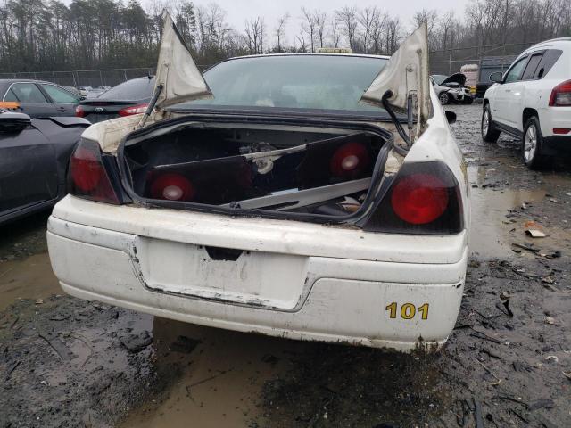 2G1WF55K759141329 - 2005 CHEVROLET IMPALA WHITE photo 6