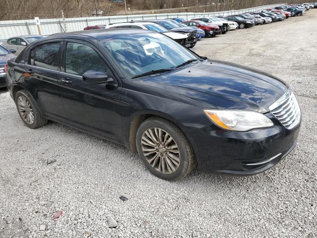 1C3CCBAB4DN670681 - 2013 CHRYSLER 200 LX BLACK photo 4