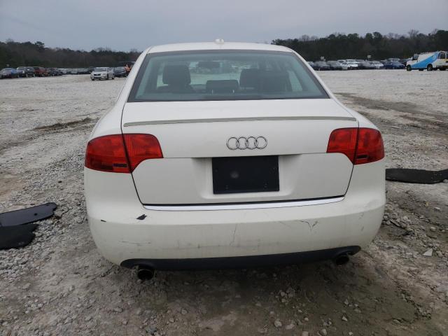 WAUDF78E66A256314 - 2006 AUDI A4 2.0T QUATTRO WHITE photo 6