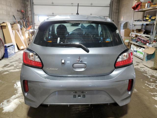 ML32AUHJXMH005114 - 2021 MITSUBISHI MIRAGE ES GRAY photo 6