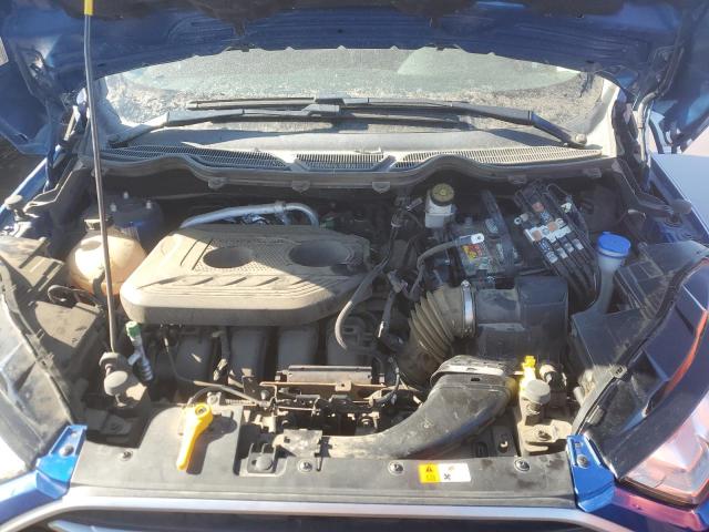 MAJ6P1UL9JC233915 - 2018 FORD ECOSPORT SE Blau Foto 12