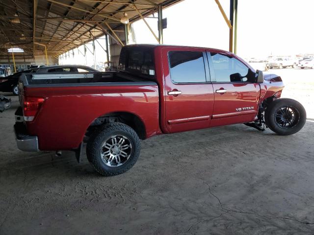 1N6AA07A77N214574 - 2007 NISSAN TITAN XE RED photo 3