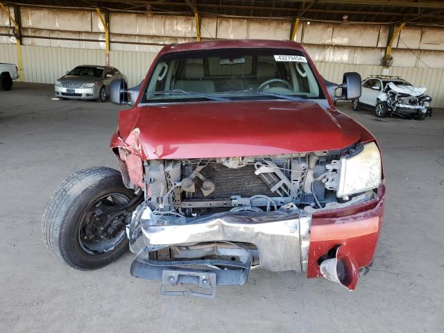 1N6AA07A77N214574 - 2007 NISSAN TITAN XE RED photo 5