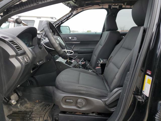 1FM5K8AR1HGB34526 - 2017 FORD EXPLORER POLICE INTERCEPTOR შავი ფოტო 7