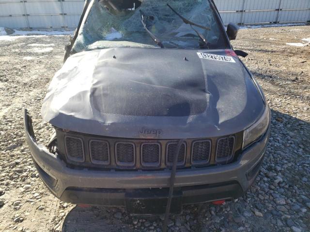 3C4NJDDB6LT239355 - 2020 JEEP COMPASS TRAILHAWK GRAY photo 12