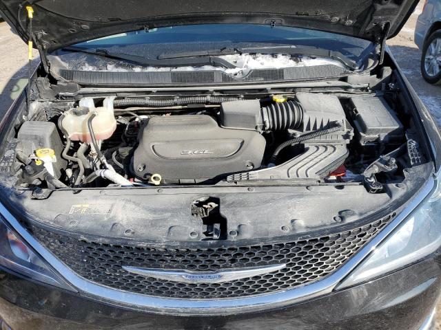 2C4RC1BG5HR827072 - 2017 CHRYSLER PACIFICA TOURING L BLACK photo 12