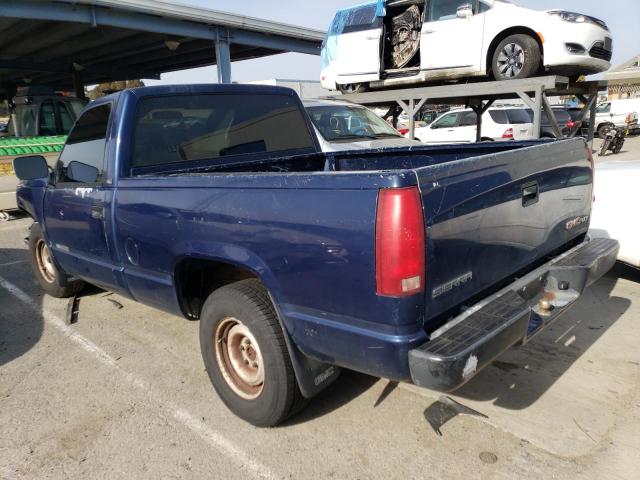 1GTDC14Z6PZ546265 - 1993 GMC SIERRA C1500 BLUE photo 2