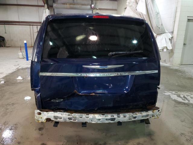 2C4RC1CG8CR314082 - 2012 CHRYSLER TOWN & COU TOURING L BLUE photo 6