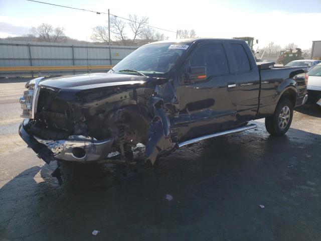 1FTFX1EF2EKF87239 - 2014 FORD F150 SUPER CAB BLACK photo 1