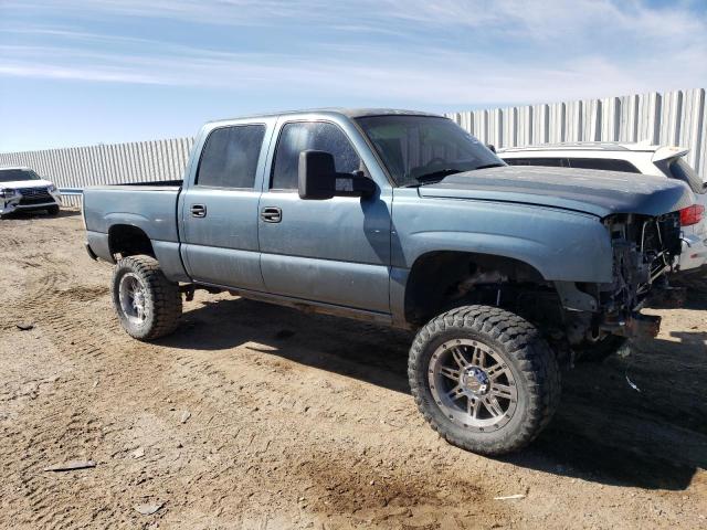 2GCEC13V571180049 - 2007 CHEVROLET SILVERADO C1500 CLASSIC CREW CAB BLUE photo 4