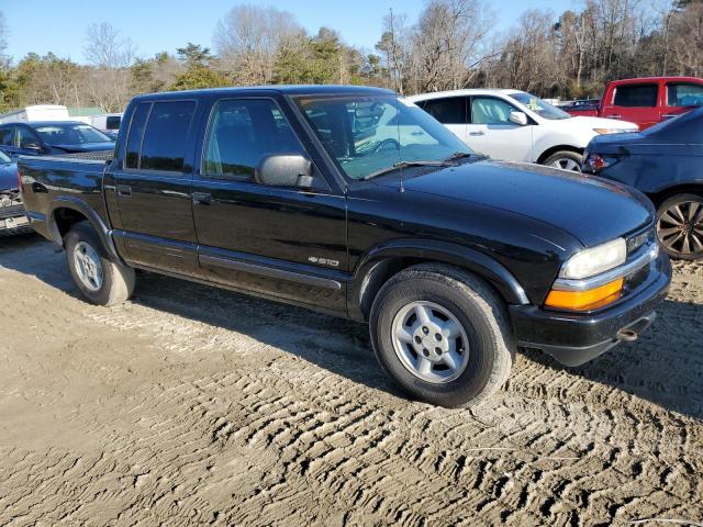 1GCDT13X33K119791 - 2003 CHEVROLET S TRUCK S10 BLACK photo 4