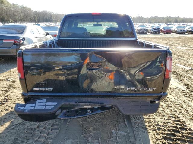 1GCDT13X33K119791 - 2003 CHEVROLET S TRUCK S10 BLACK photo 6