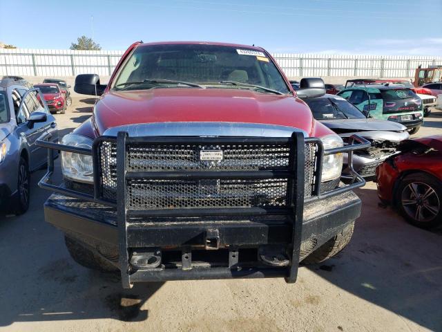 3D7KS28L29G544138 - 2009 DODGE RAM 2500 RED photo 5