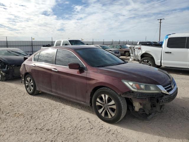 1HGCR2F33FA055319 - 2015 HONDA ACCORD LX BURGUNDY photo 4