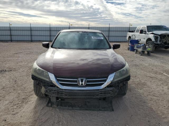 1HGCR2F33FA055319 - 2015 HONDA ACCORD LX BURGUNDY photo 5