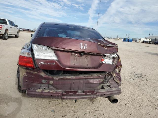 1HGCR2F33FA055319 - 2015 HONDA ACCORD LX BURGUNDY photo 6