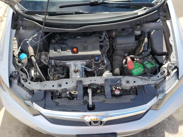 2HGFB2F94CH548803 - 2012 HONDA CIVIC EXL ვერცხლისფერი ფოტო 11