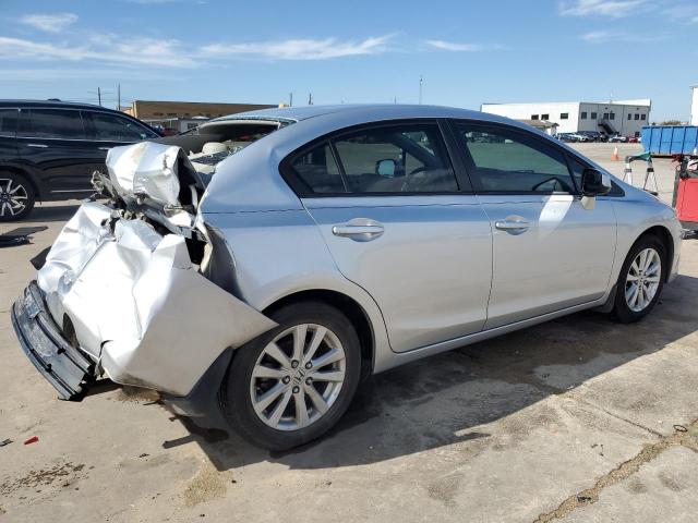 2HGFB2F94CH548803 - 2012 HONDA CIVIC EXL ვერცხლისფერი ფოტო 3