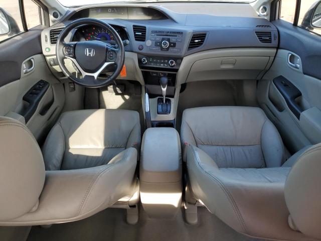 2HGFB2F94CH548803 - 2012 HONDA CIVIC EXL ვერცხლისფერი ფოტო 8