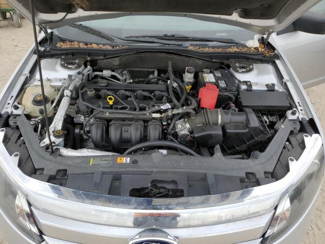 3FAHP0HA3CR115794 - 2012 FORD FUSION SE SILVER photo 11