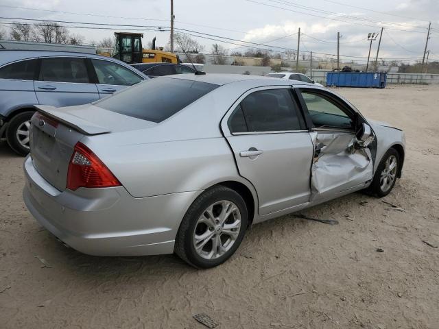 3FAHP0HA3CR115794 - 2012 FORD FUSION SE SILVER photo 3