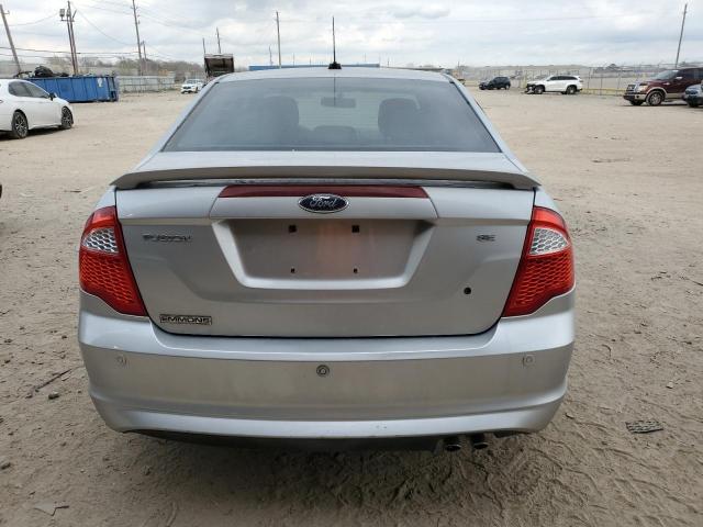 3FAHP0HA3CR115794 - 2012 FORD FUSION SE SILVER photo 6