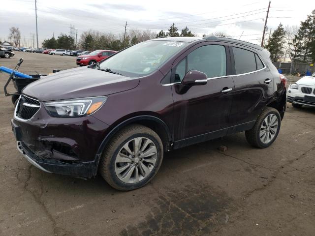 KL4CJESB2HB110998 - 2017 BUICK ENCORE PREFERRED MAROON photo 1