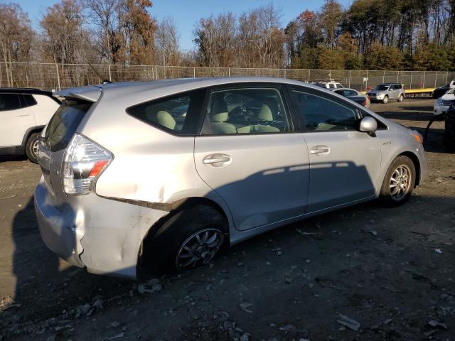 JTDZN3EUXC3145037 - 2012 TOYOTA PRIUS V SILVER photo 3