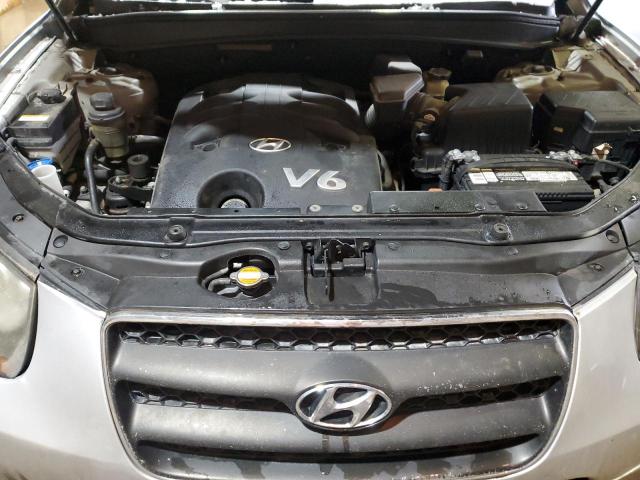 5NMSH73E47H123487 - 2007 HYUNDAI SANTA FE SE SILVER photo 12