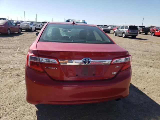 4T1BD1FK0CU057500 - 2012 TOYOTA CAMRY HYBRID RED photo 6