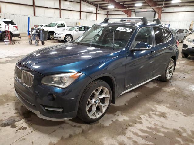 WBAVM5C59DVL63739 - 2013 BMW X1 XDRIVE35I BLUE photo 1