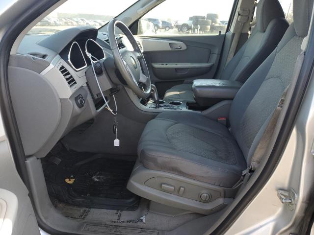 1GNKRFED0CJ411787 - 2012 CHEVROLET TRAVERSE LS SILVER photo 7