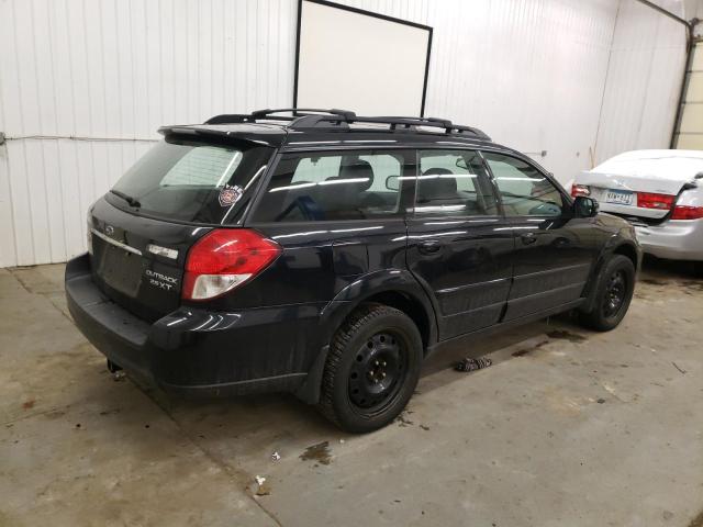 4S4BP63C484364810 - 2008 SUBARU OUTBACK 2.5XT LIMITED BLACK photo 3