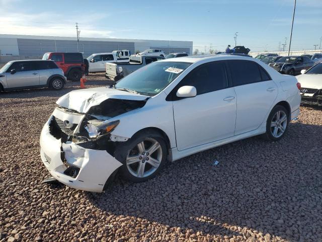 1NXBE4EE5AZ299223 - 2010 TOYOTA COROLLA XRS WHITE photo 1