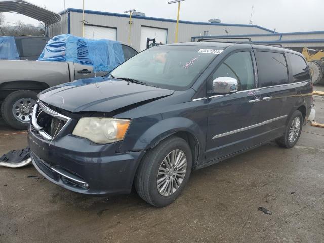 2C4RC1CG6DR796682 - 2013 CHRYSLER TOWN & COU TOURING L BLACK photo 1