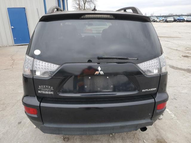 JA4AS3AW2BU011154 - 2011 MITSUBISHI OUTLANDER SE BLACK photo 6