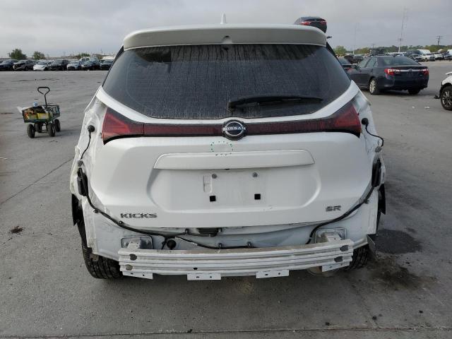 3N1CP5DV6NL497970 - 2022 NISSAN KICKS SR WHITE photo 6