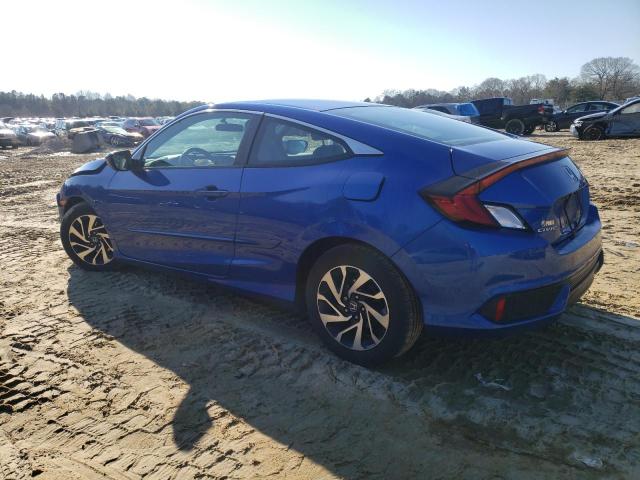 2HGFC4B00HH301236 - 2017 HONDA CIVIC LX BLUE photo 2