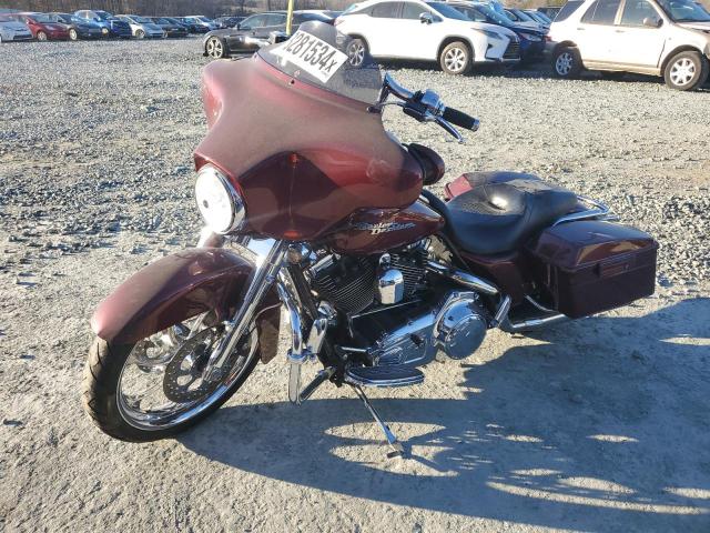 1HD1KB4138Y706386 - 2008 HARLEY-DAVIDSON FLHX BURGUNDY photo 2