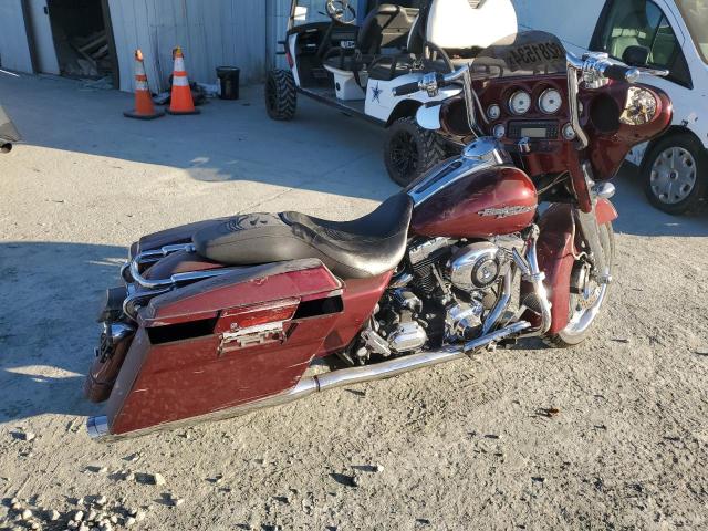 1HD1KB4138Y706386 - 2008 HARLEY-DAVIDSON FLHX BURGUNDY photo 4