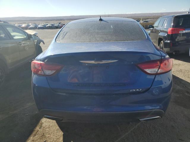 1C3CCCBB0FN676789 - 2015 CHRYSLER 200 S BLUE photo 6