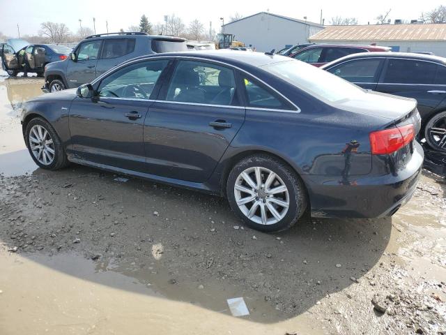 WAUHGAFC4DN086828 - 2013 AUDI A6 PRESTIGE BLUE photo 2