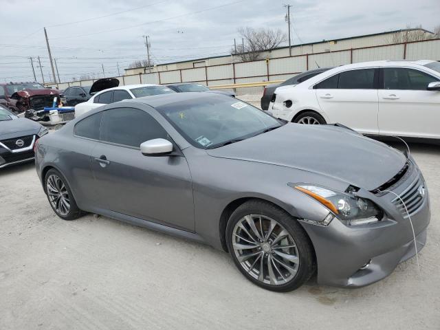 JN1CV6EK3CM424719 - 2012 INFINITI G37 BASE GRAY photo 4