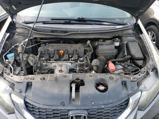 19XFB2F58DE096301 - 2013 HONDA CIVIC LX GRAY photo 11